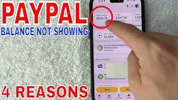 ✅ Waarom wordt mijn PayPal-saldo niet weergegeven - 4 redenen 🔴