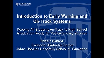 Introduction to Early Warning Systems and Indicators