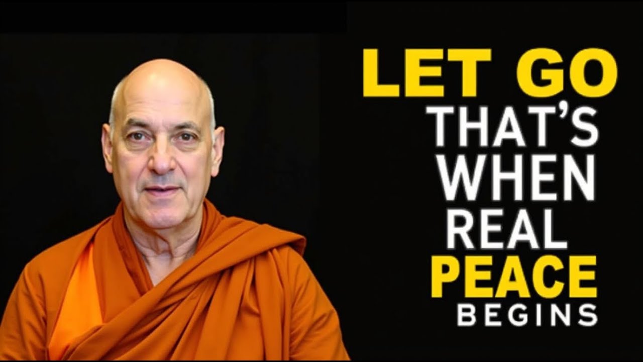 LET GO — THAT’S WHEN REAL PEACE BEGINS | Buddhist wisdom