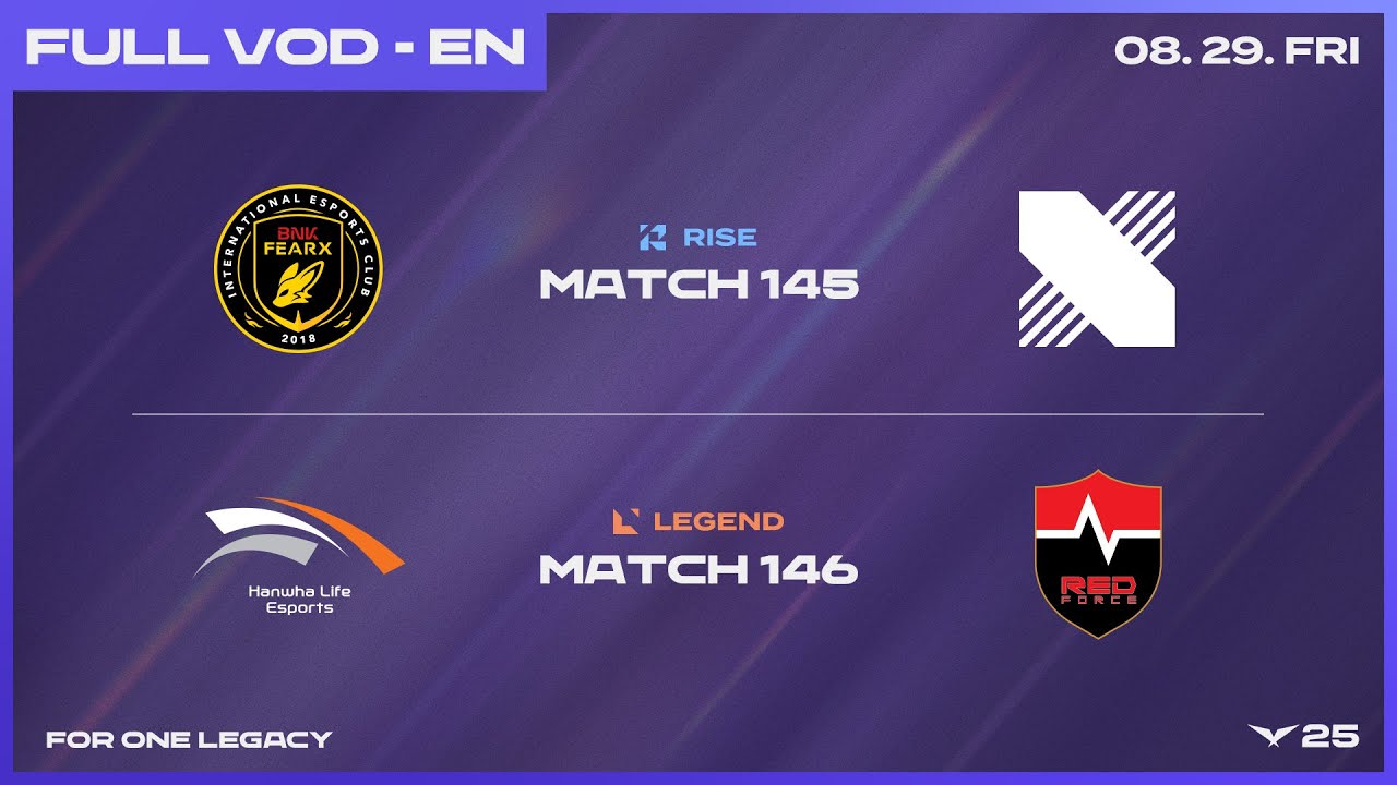 BFX vs DRX - HLE vs NS | 2025 LCK