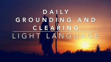 TF - Lightlanguage - quick clearing and grounding - releasing stress - sirian temple / angelic tone