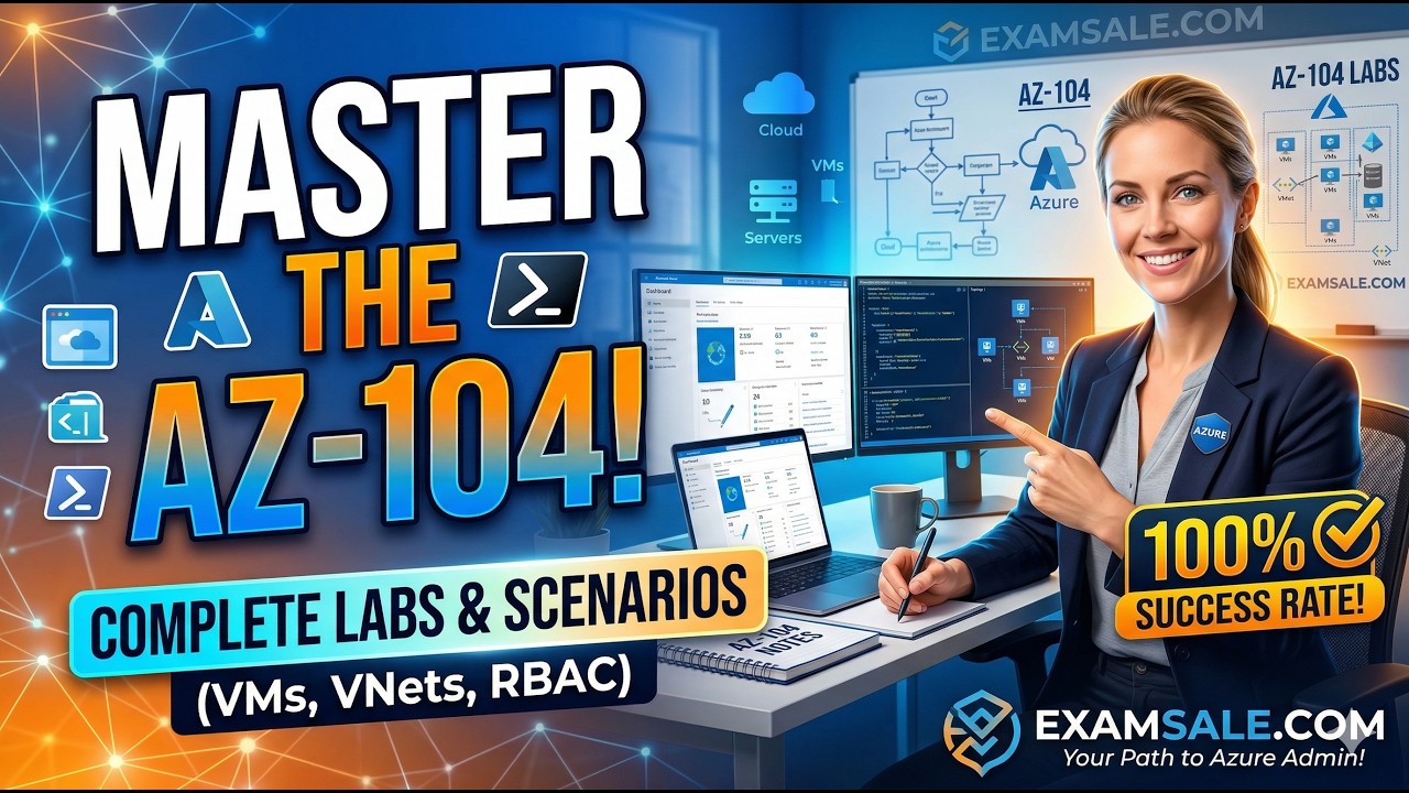 AZ-104 Full Strategy 2026 🚀 How to Clear Microsoft Azure Administrator ...