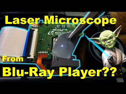 DIY Blu-Ray Laser Scanning Microscope Part 1: Making a Laser Microphone