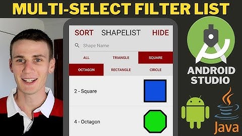 How to Filter List View by Multiple Fields Android Studio Tutorial | Multi Select Filter Buttons