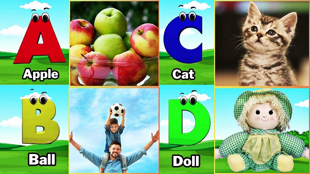 ABC Kids Learning Song A for Apple B for Ball | Kids Phonics Song | # ...