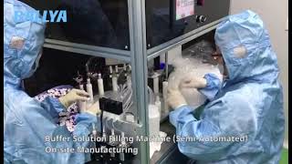 Full Buffer solution filling machine semi automated on site manufacturing- Covid-19 Rapid Test Kit News