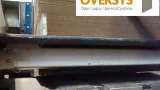 VIDEO OVERSYS EMBA 160 FLEXO FOLDER GLUER WITH 4 PRINT UNITS