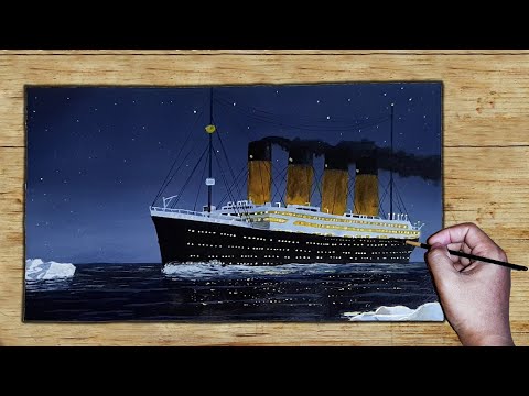 Video: Cara Melukis Titanic