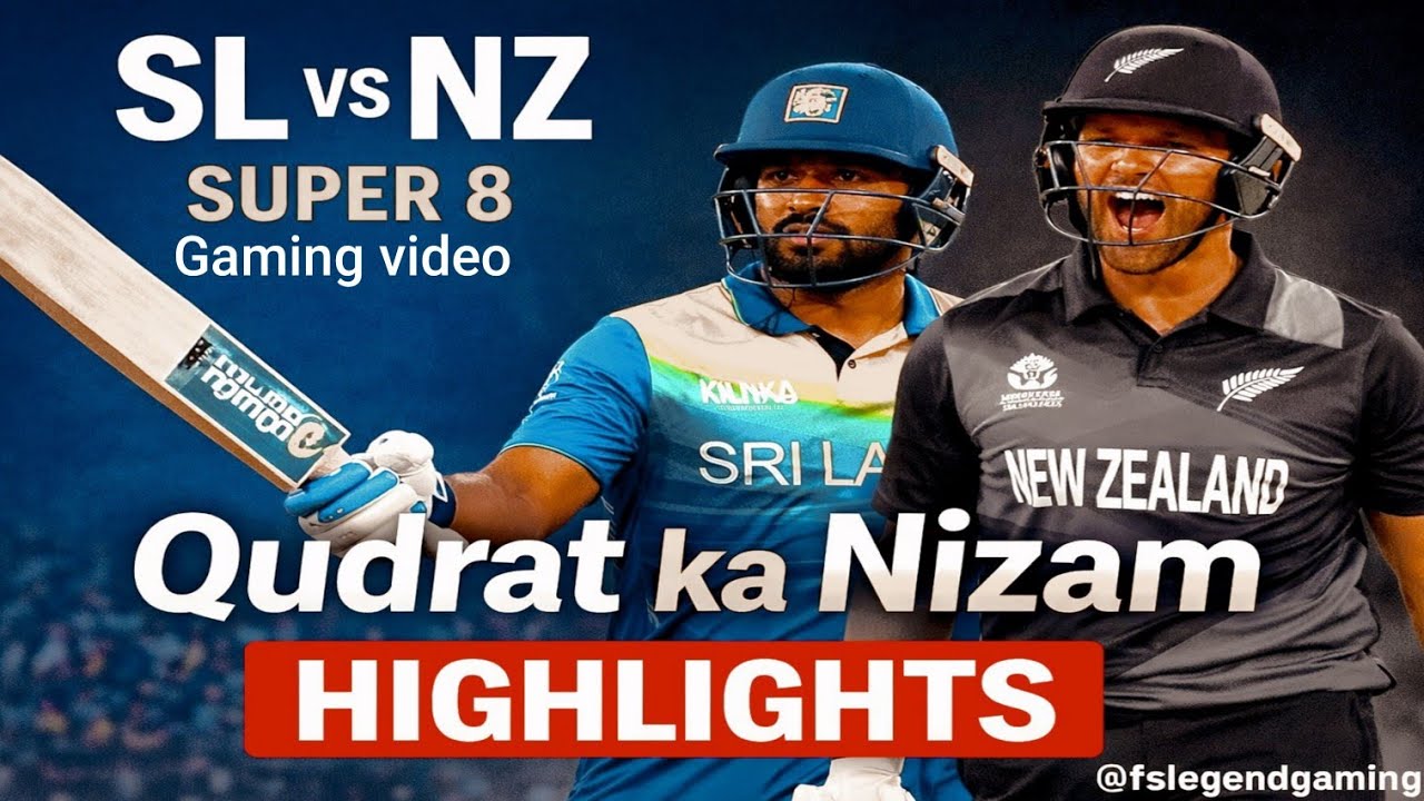 Sri Lanka vs New Zealand Gaming video highlights WCC3 Fs legend gaming 