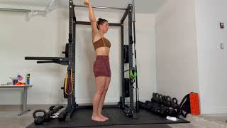 Single Arm Banded “Y” Raise
