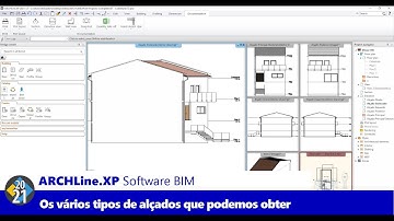 Workflow ARCHLine.XP Software BIM - Ep. 76 - Os Vários Tipos de Alçados que Podemos Criar