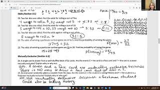 MAT 140 Exam 2 Review Solutions numbers 14 - 25