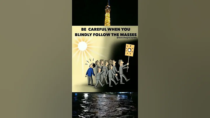 Be Careful When You Blindly Follow The Masses #shorts