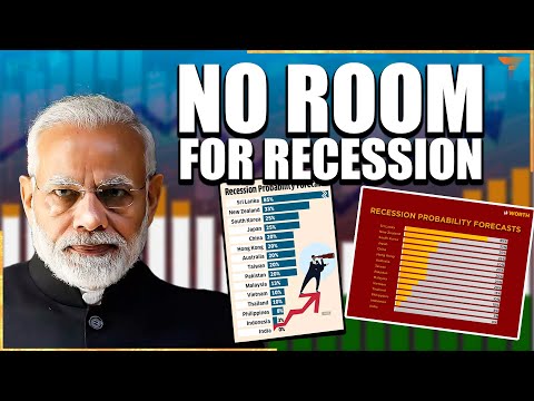 The reason why India is the only country with 0% chance of recession