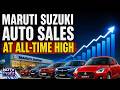 Maruti Suzuki Auto Sales Hit All-time High In April | Total Sales at 2.39 Lakh Units