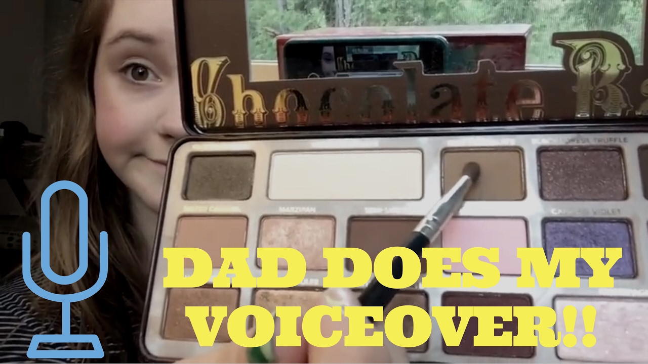 Dad Does My Voice Over Challenge!