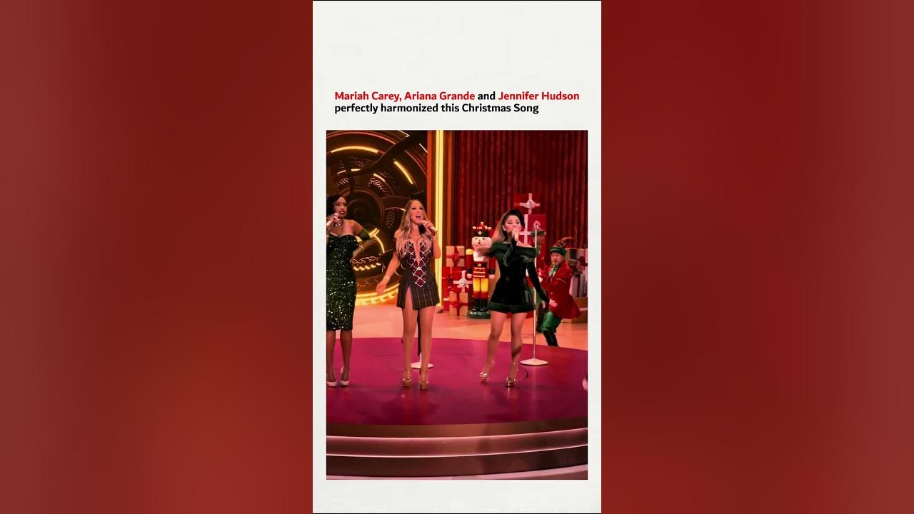 Mariah Carey, Ariana Grande, Jennifer Hudson - Oh Santa! live