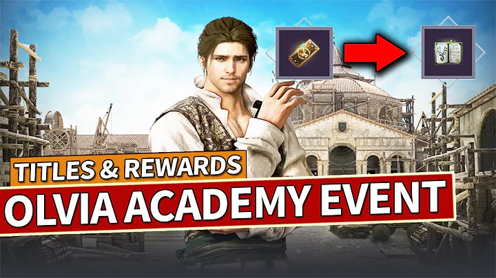NEW Olvia Academy Event Quest & Rewards | Black Desert