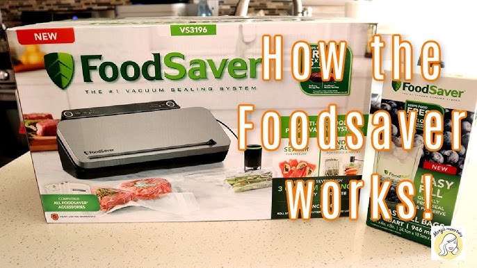 How To Use FoodSaver • The Wicked Noodle