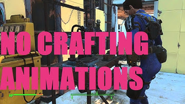 Fallout 4 Mod Review - No Crafting Animations