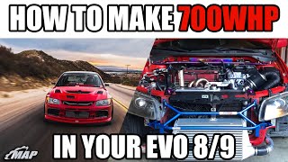 How to Build a 700whp Evo 8/9