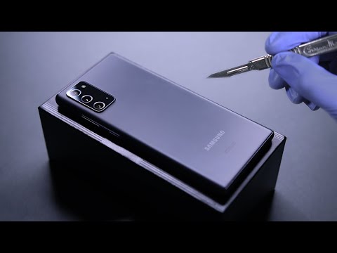 Samsung Galaxy Note 20 Unboxing - ASMR