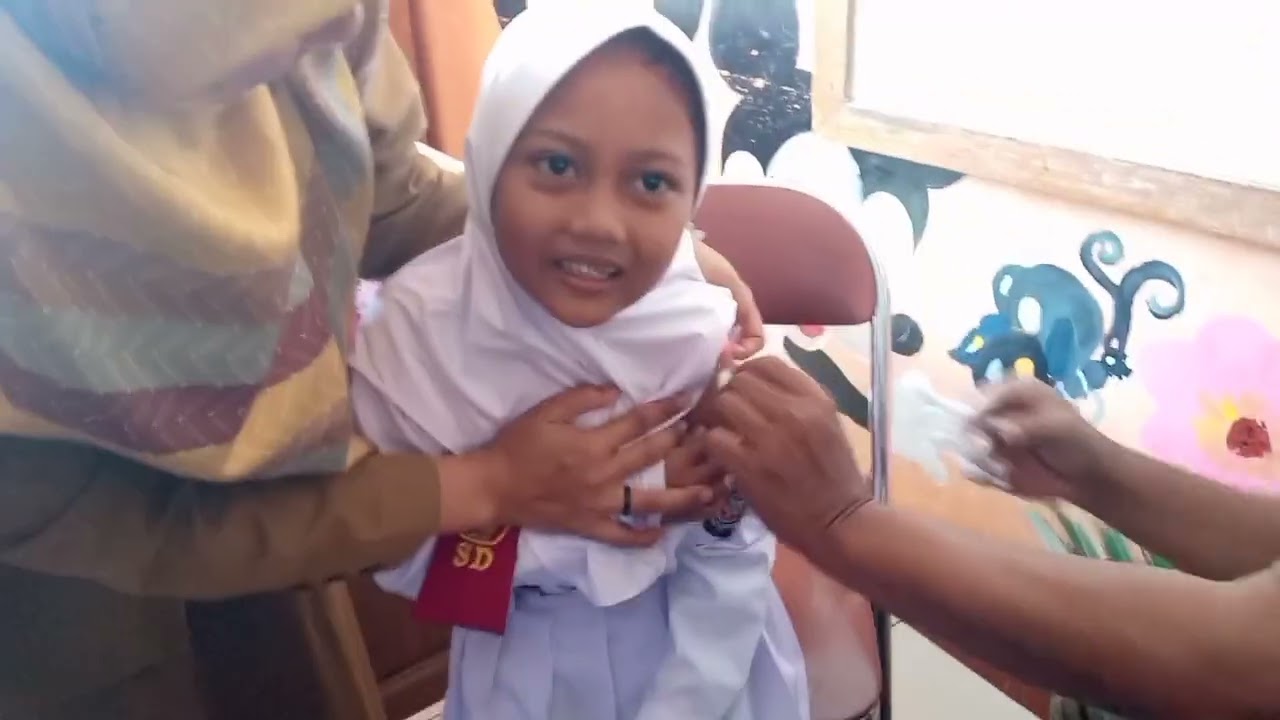 Imunisasi MR - Campak - Kelas 1 SDN 1 Setianegara