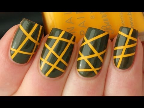 Napkin Acrylic Nail Art Tutorial Video by Naio Nails - YouTube