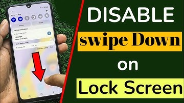 How to turn off swipe down on lock screen android phone?|| @techwithubaid#youtubeshorts #youtube