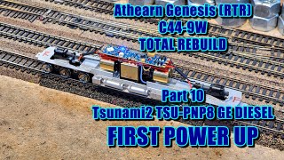 Athearn Genesis (RTR) C44-9W 10 Tsunami2 TSU-PNP8 Test