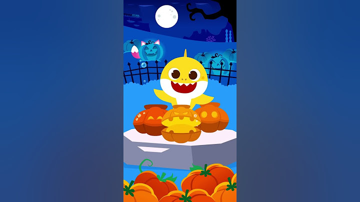 Baby Shark Pumpkin Drummin' #shorts #halloween
