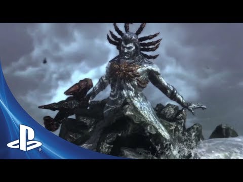 God of War Top 5 Epic Moments - The Brutal Death of Poseidon (#3)