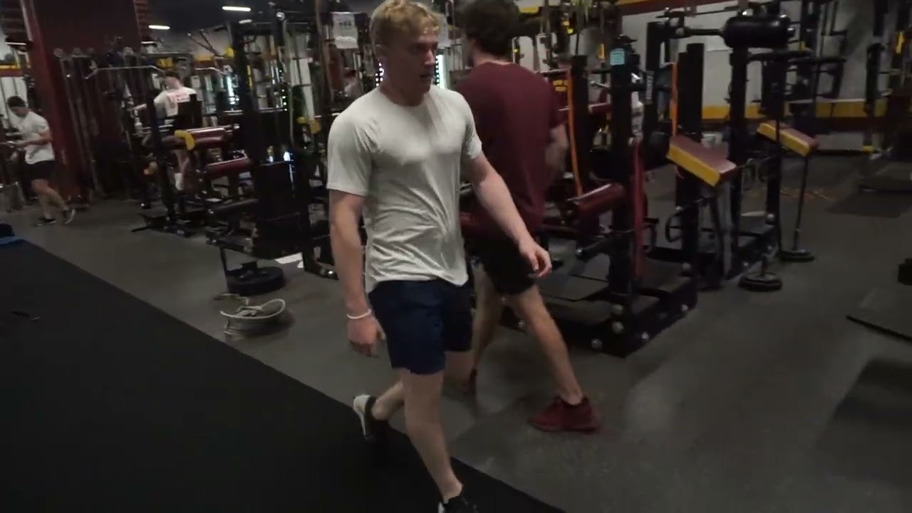 Triphasic Training 2 The Book   Power Leg Friday ATHLETE Performing Block 1 of 3 in Workout