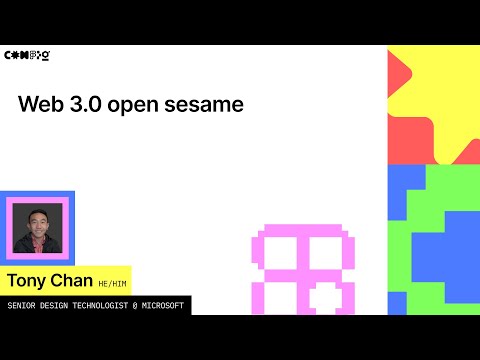 Web 3, Open Sesame - Tony Chan (Config 2022)