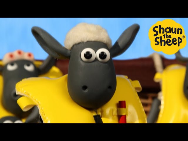 Shaun the Sheep 🐑 Sheep Force One - Cartoons for Kids 🐑 Full Episodes Compilation [1 hour] class=