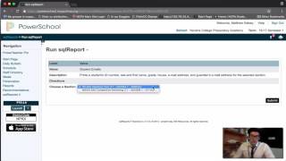 Getting a student e-mail list from PowerSchool