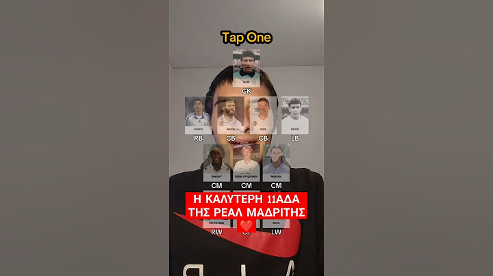 Η ΚΑΛΥΤΕΡΗ ΟΜΑΔΑ ΤΗΣ ΡΕΑΛ ΜΑΔΡΙΤΗΣ ❤️
