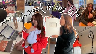 Workweek Vlog | Spend a week with me as a new mom in London