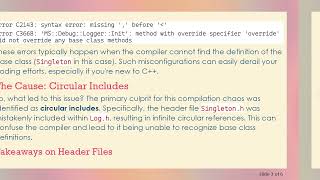 Solving Base Class Causes Compilation Error in Visual Studio