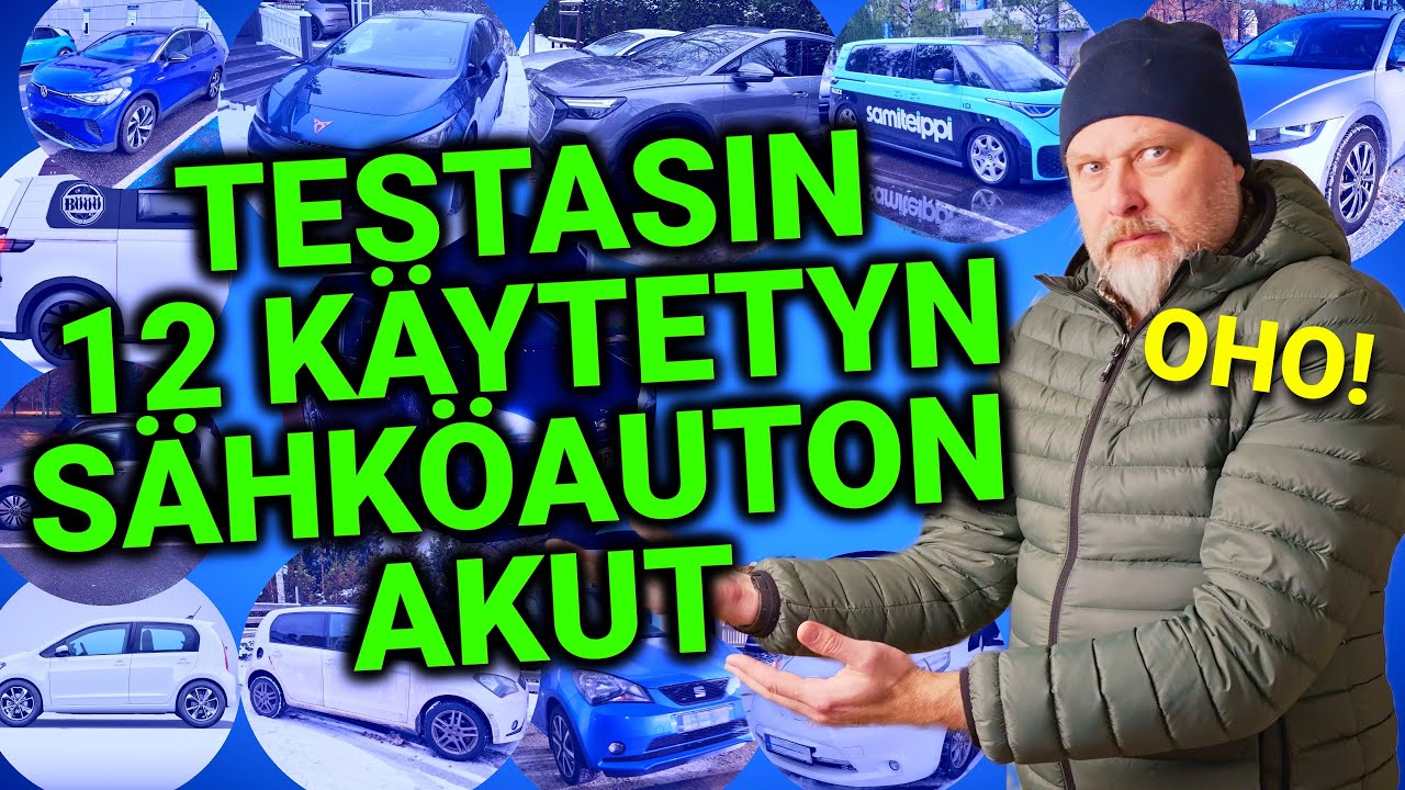 612. Testasin 12:sta käytetyn sähköauton korkeajänniteakut. Katso tulokset!