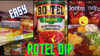🔥Easy TikTok Rotel Dip Recipe 🧀