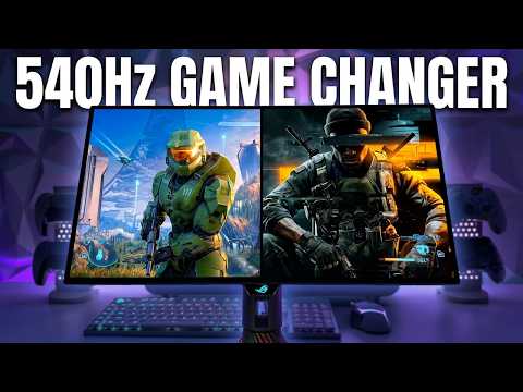 HALO & COD BO7 on ASUS ROG SWIFT 540Hz TANDEM OLED + RTX 4080
