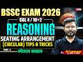 Bihar SSC Inter Level Reasoning Class | Seating Arrangement (Circular) | BSSC Reasoning by Abid Sir