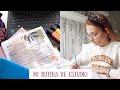 Mi RUTINA de ESTUDIO en casa | Tips de organización y productividad.