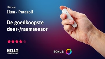 Review Ikea Parasoll Deur-/ raamsensor - Zigbee