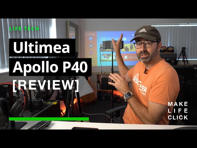 Ultimea Apollo P40 Review - Best Budget Projector 