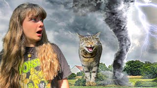OUR CAT IS MISSING DURING TORNADO! WE LOST OUR CAT! 😱