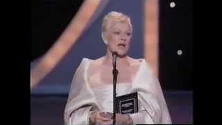 Judi Dench wins 1999 Tony Award for Best Actress in a Play