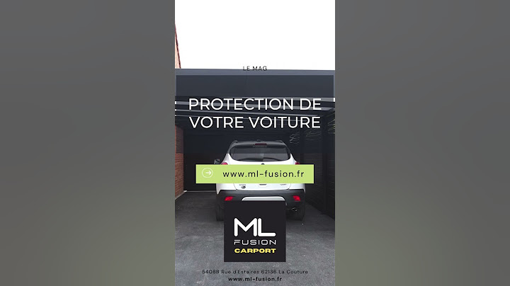 Les 5 avantages pour un carport avec abri de jardin ? ML Fusion