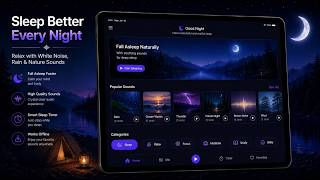 White Noise Sleep Sounds App | Relax, Meditate & Sleep Better Naturally screenshot 4